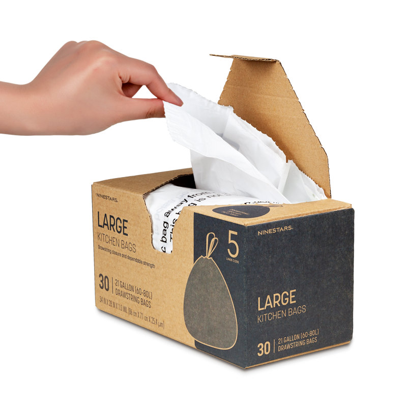 trash bags for 21 gallon trash can